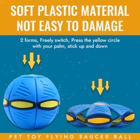 Flying Saucer Ball Dog Toy - Image 7