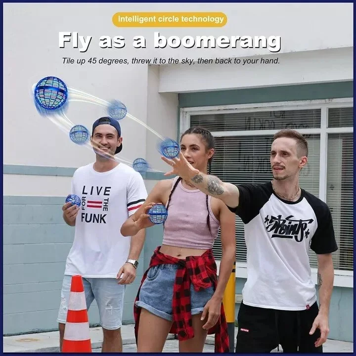 Flying Spinner Mini Drone Flying - Image 9
