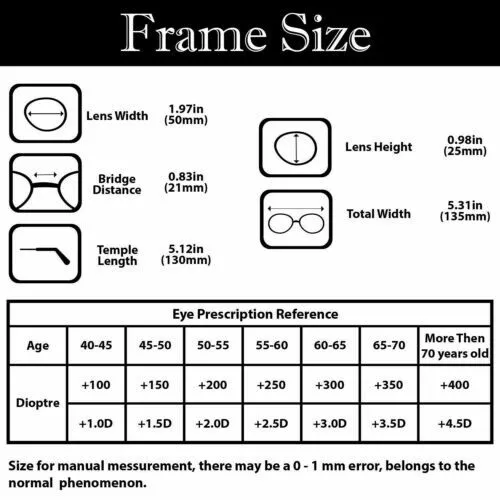 Folding Reading Glasses - Portable With Case - Image 2