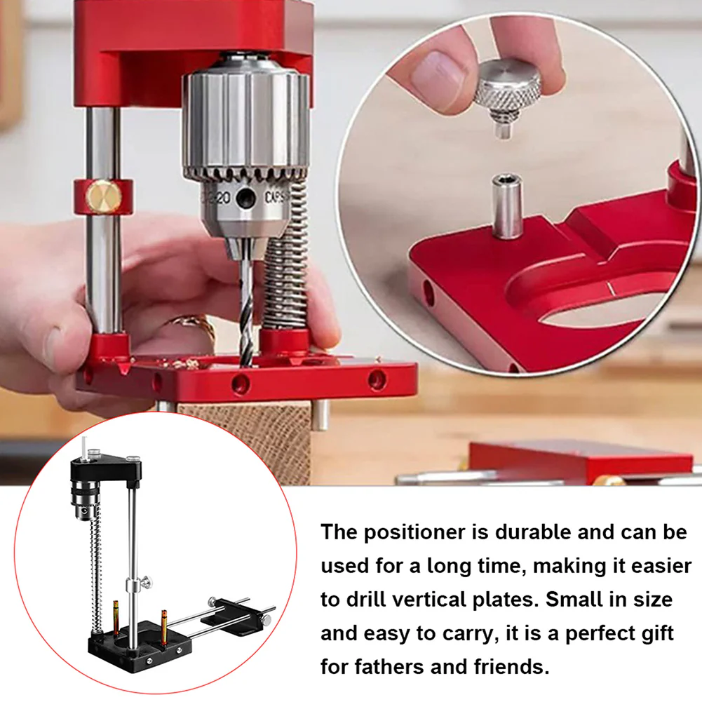 Freely Adjustable Drilling Locator - Woodworking Drilling Template Guide Tool Home - Image 7