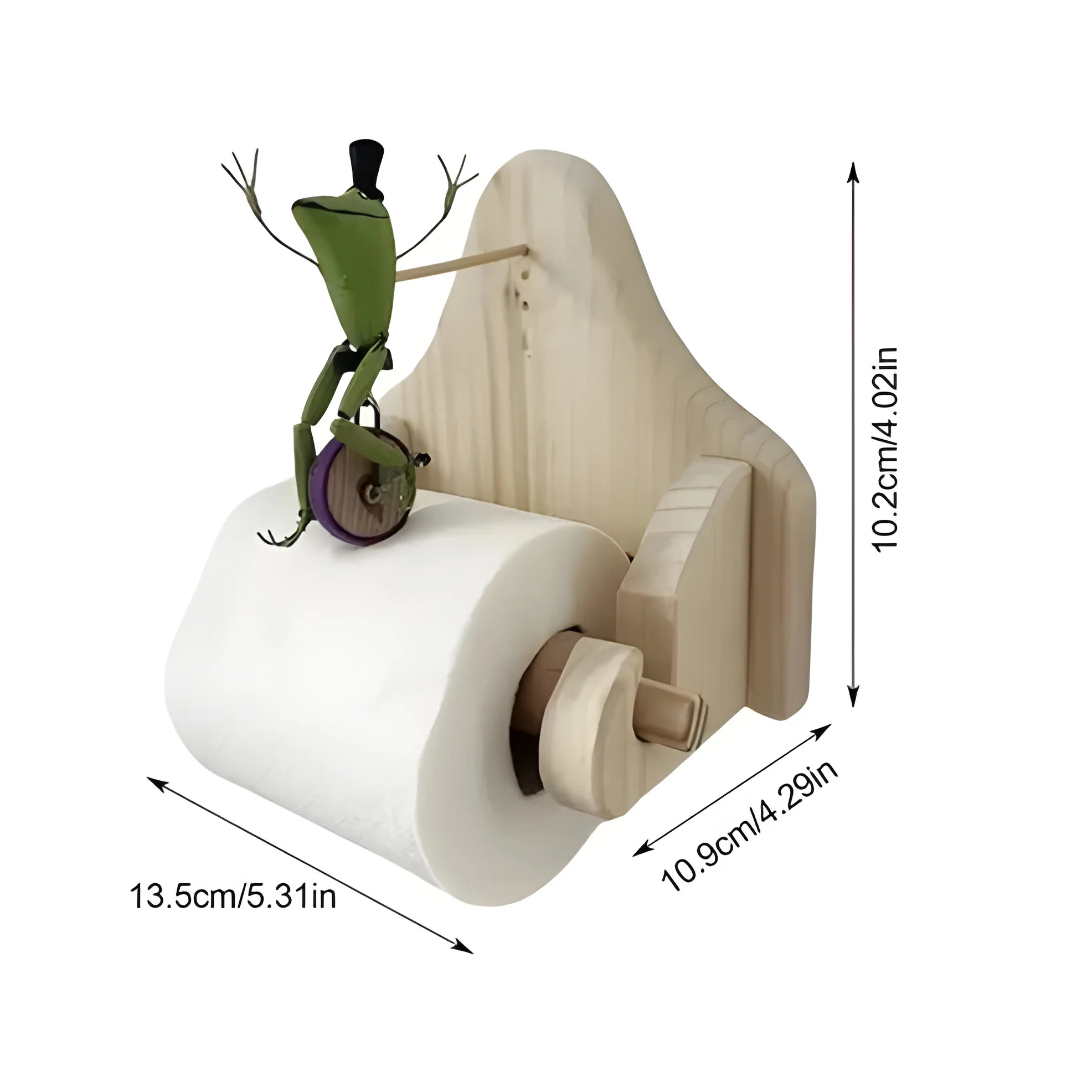 Frog Rider | Toilet Paper Holder - Image 3