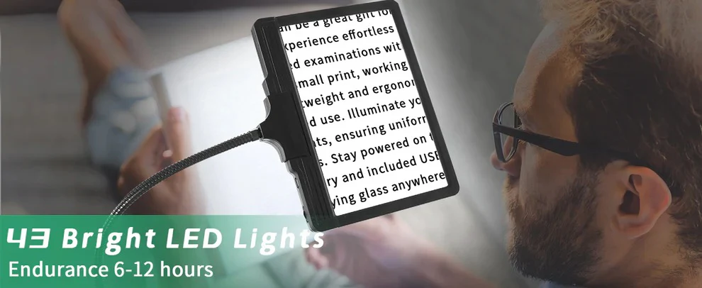 Magnifying Glass With LED Lighting - Image 4