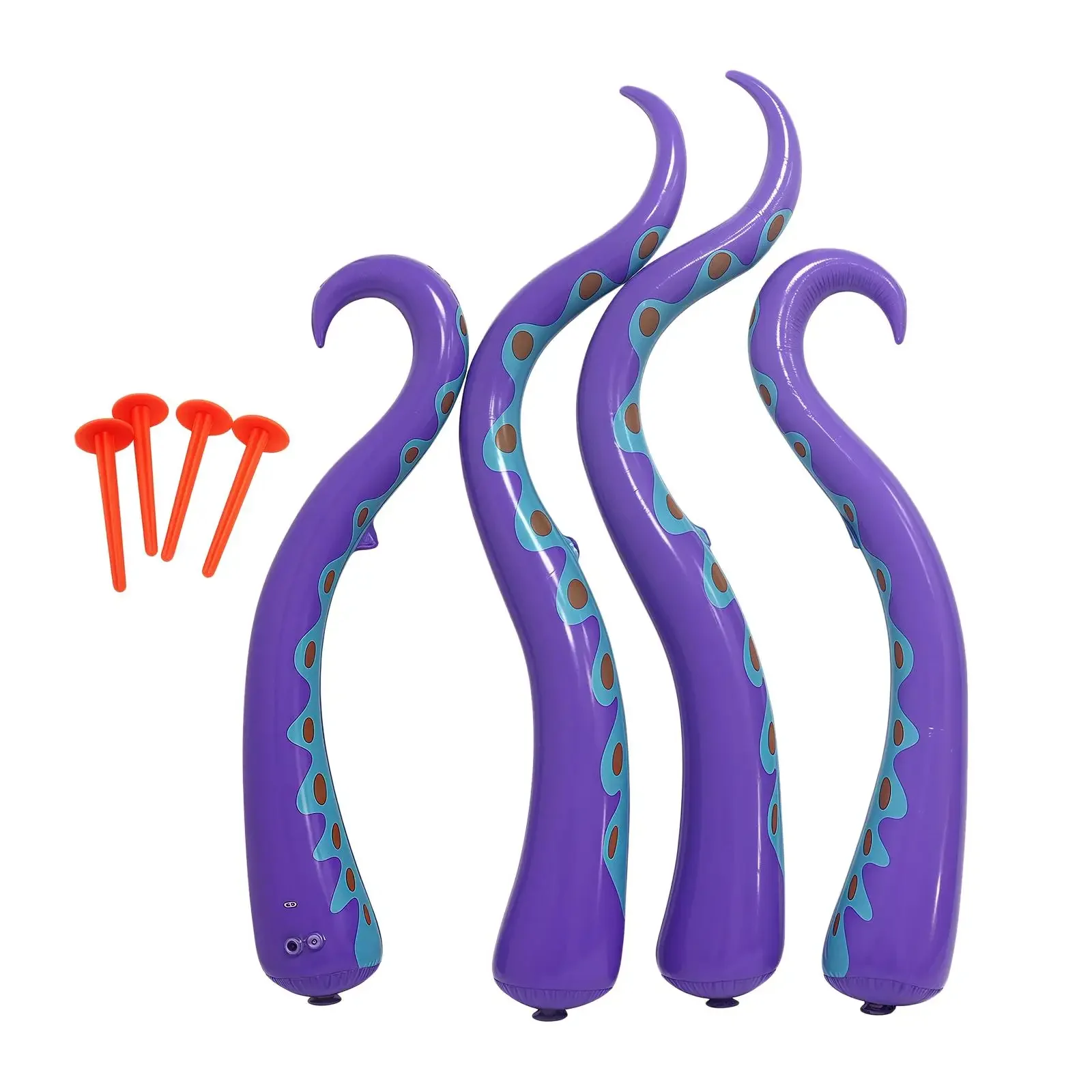Giant Inflatable Octopus Tentacles Scary Halloween Decorations - Image 2