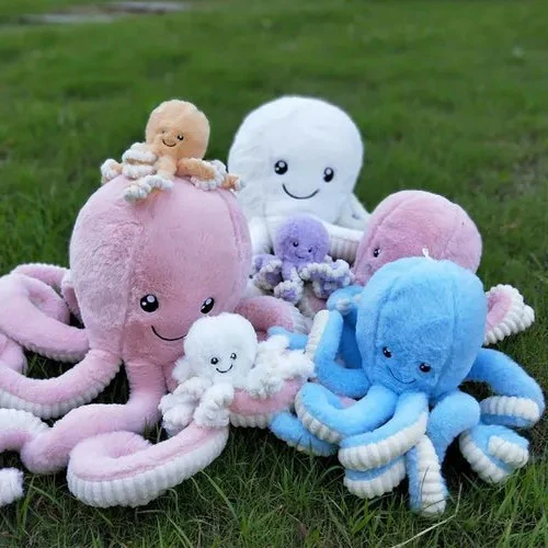 Giant Octopus Plush Stuffed Animal - Image 6