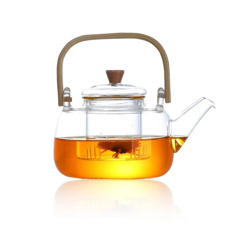 Glass Teapot Heat-Resistant Borosilicate Glass Teapot Boiling Teapot - Image 3