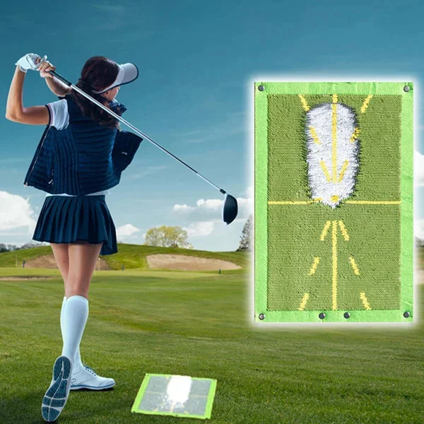 Golf Training Mat for Swing Detection Batting - Image 2