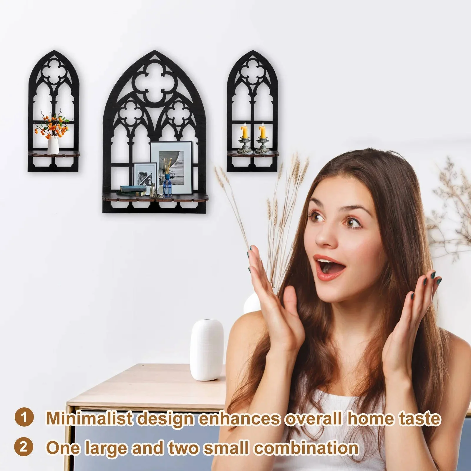 Gothic Wall Decor 3 Set - Image 2