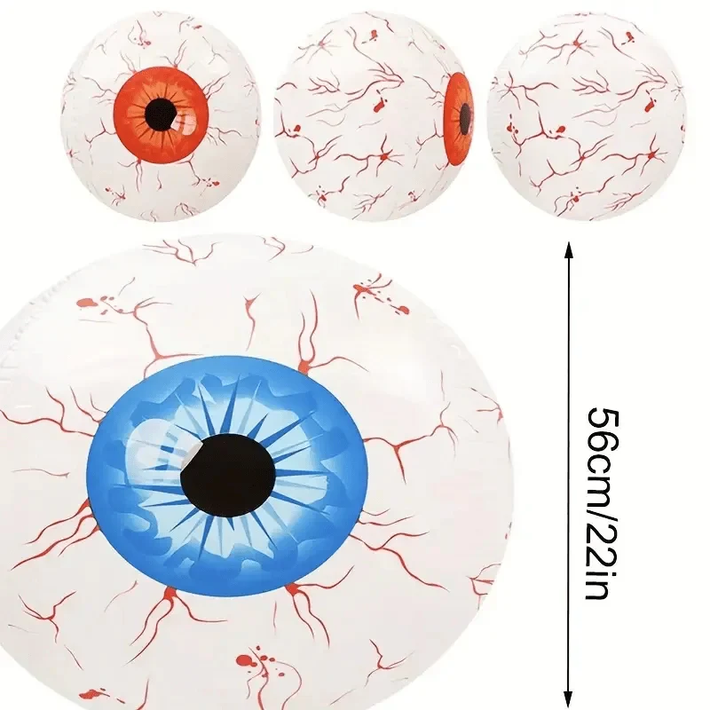 Halloween Eyeball Balloon Spooky Creepy Decor - Image 4
