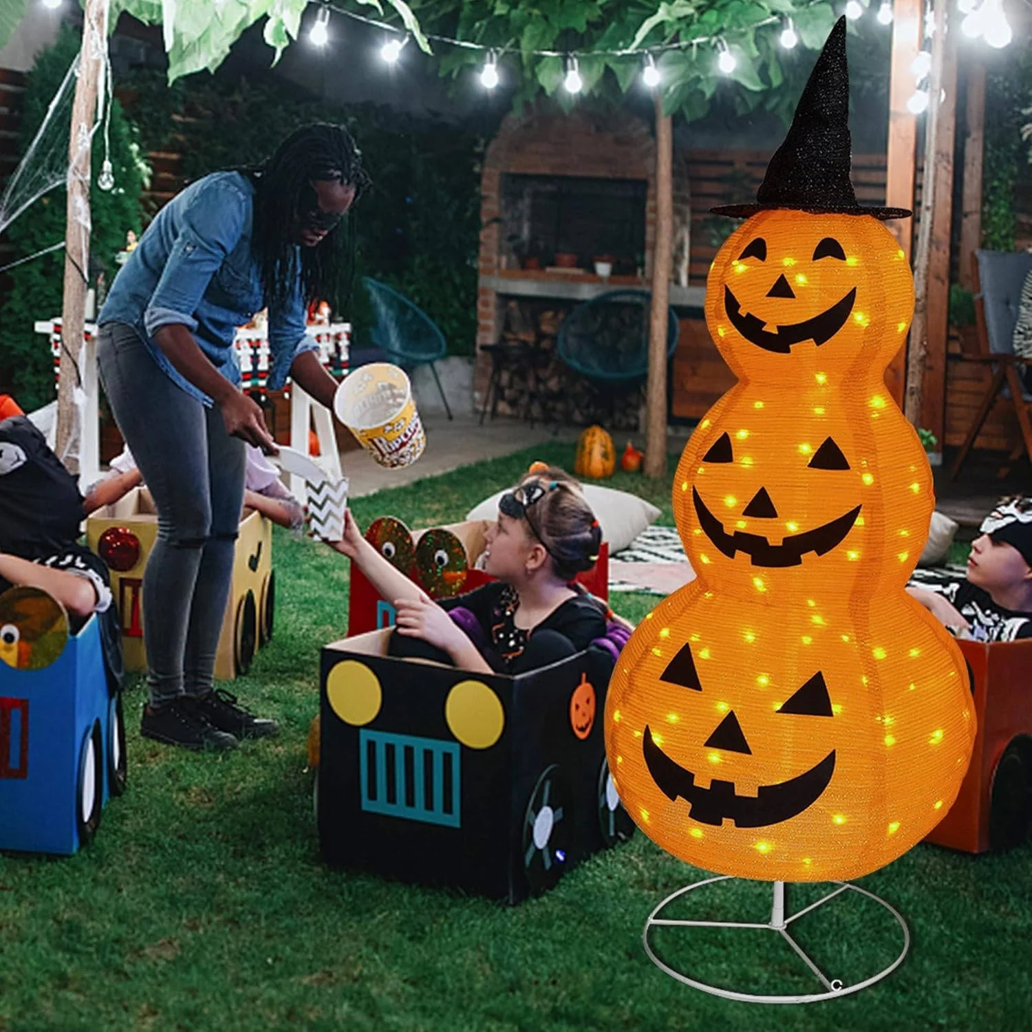 Halloween Pumpkin Outdoor Decorations - Image 3
