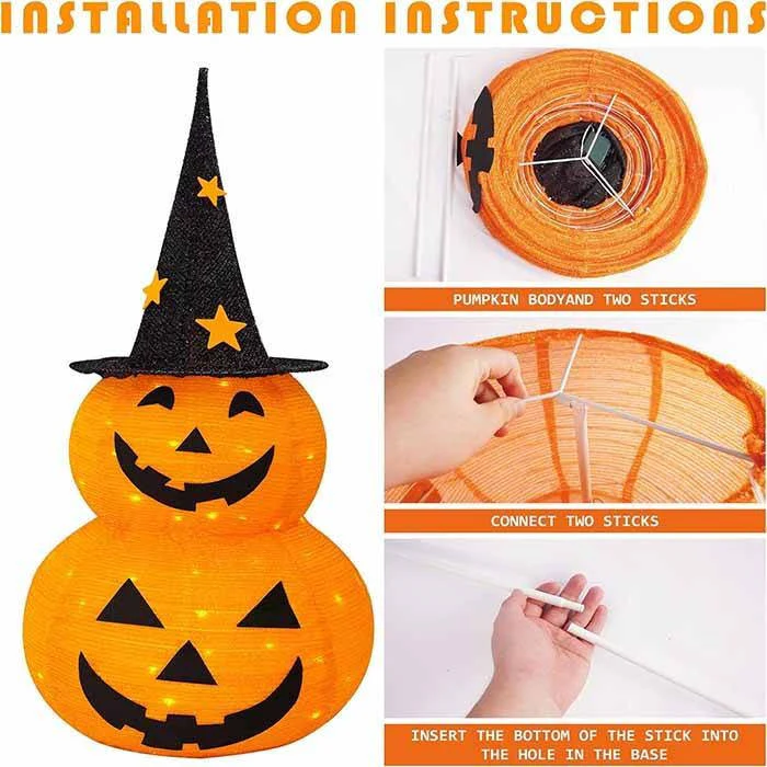 Halloween Pumpkin Outdoor Decorations - Image 7