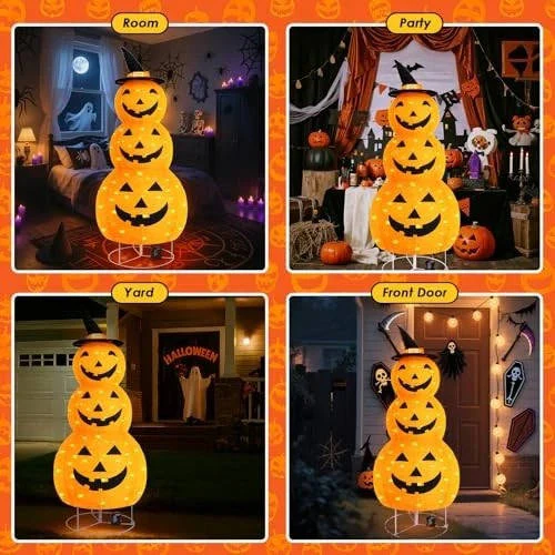 Halloween Pumpkin Outdoor Decorations - Image 8