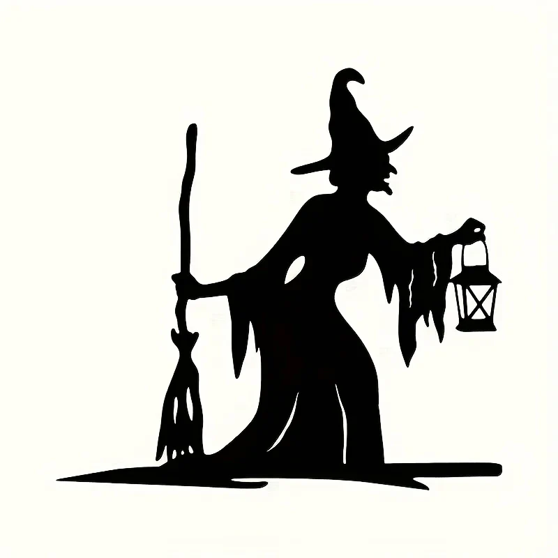 Halloween Witch Garden Stake Outdoor Decor - Image 2