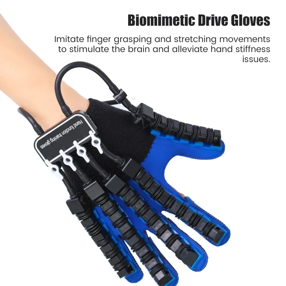 Hand Finger Rehabilitation Exerciser Robot Gloves Stroke Hemiplegia Cerebral Infarction Training Equipment Therapy - Image 4