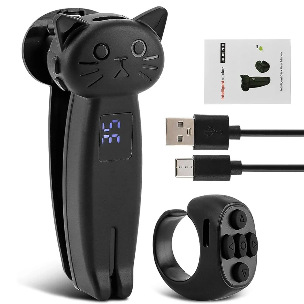 Hands-Free Bluetooth Page Turner for E-Readers & Tablets - Image 7