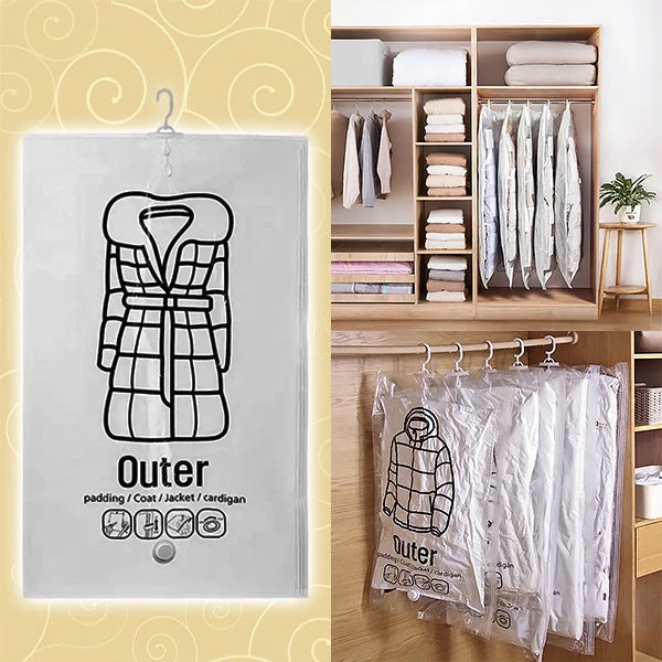 Hanging Vacuum Storage Bags (4 Pcs) - Image 2