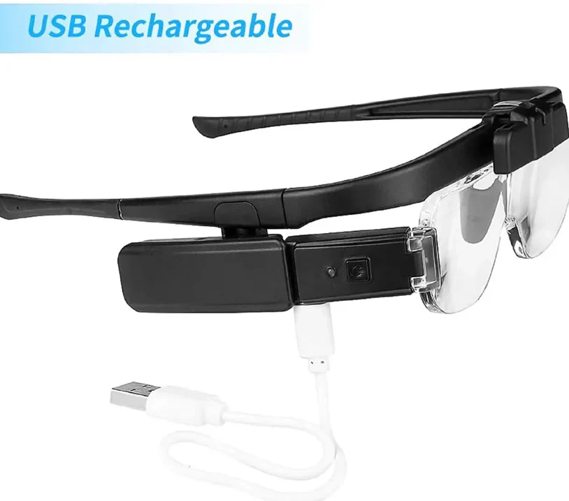 Head-mounted Magnifying Glass With USB Charging - Image 3