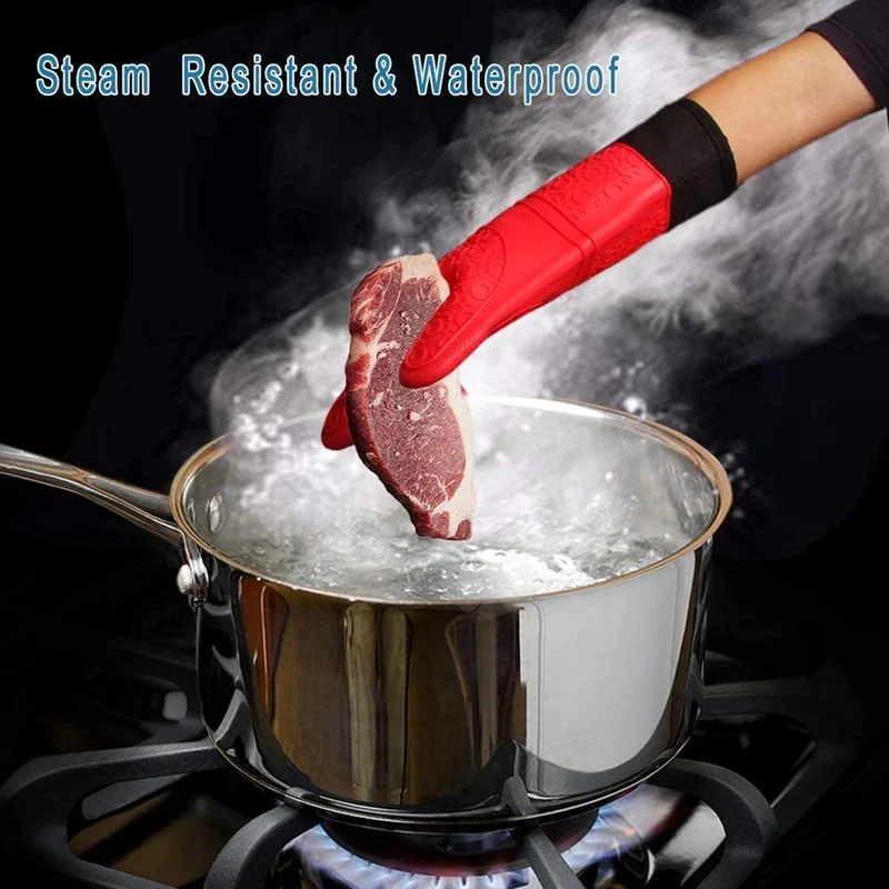 Heat-Resistant Oven Gloves - Image 6