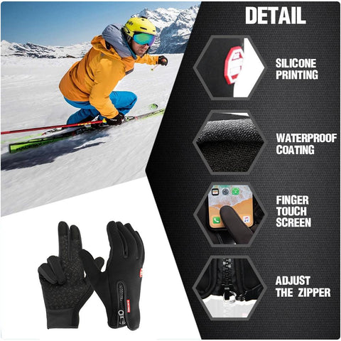 Thermal Gloves Warming Cycling Bike Ski Gloves for Men and Women - Image 7