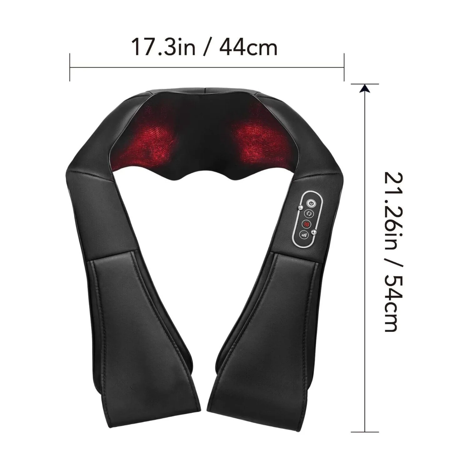 Heated Shiatsu Neck And Shoulder Deep Tissue Pressure Point Massager - Image 6
