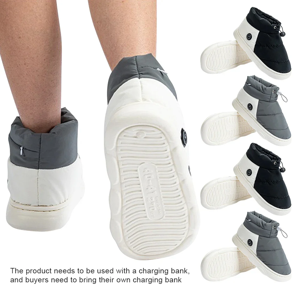 Heated Shoes with Adjustable Foot Warmers - Image 3