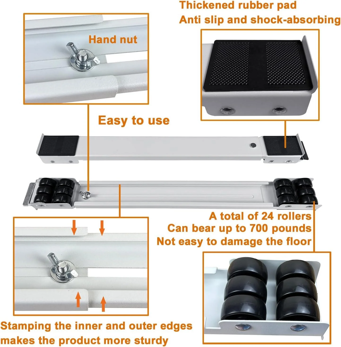 Heavy Duty Appliance Rollers - Image 5