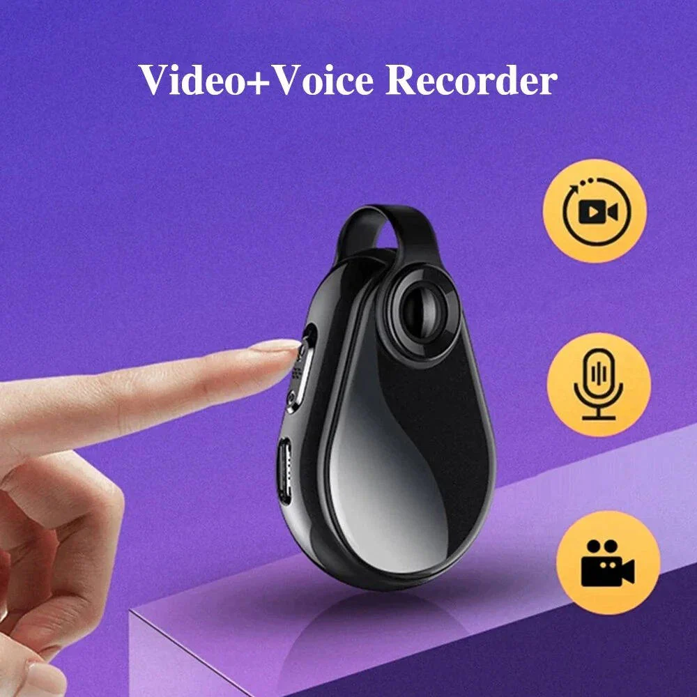 Hidden Camera Necklace with Audio and Video - Image 4
