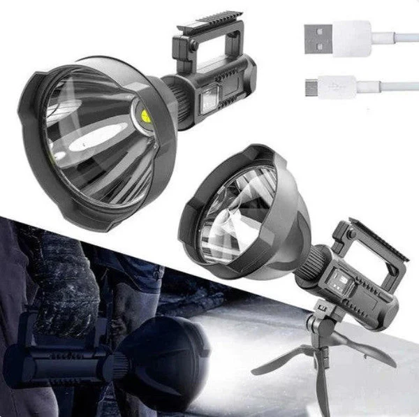 High-Brightness Rechargeable LED Flashlight - Image 2