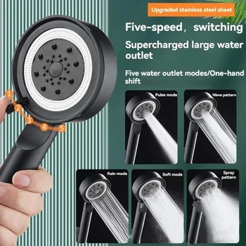 High Pressure Shower Head With Hose - Image 3