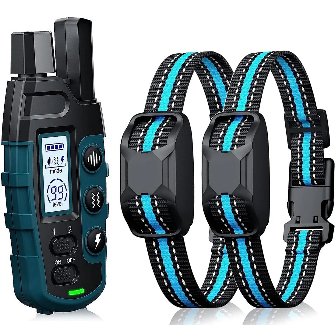 High-quality 1000 m remote training collar for dogs – waterproof, rechargeable e-collar - Image 3
