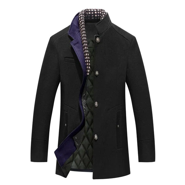 High-Quality Men's Coat Made Of Wool - Image 4
