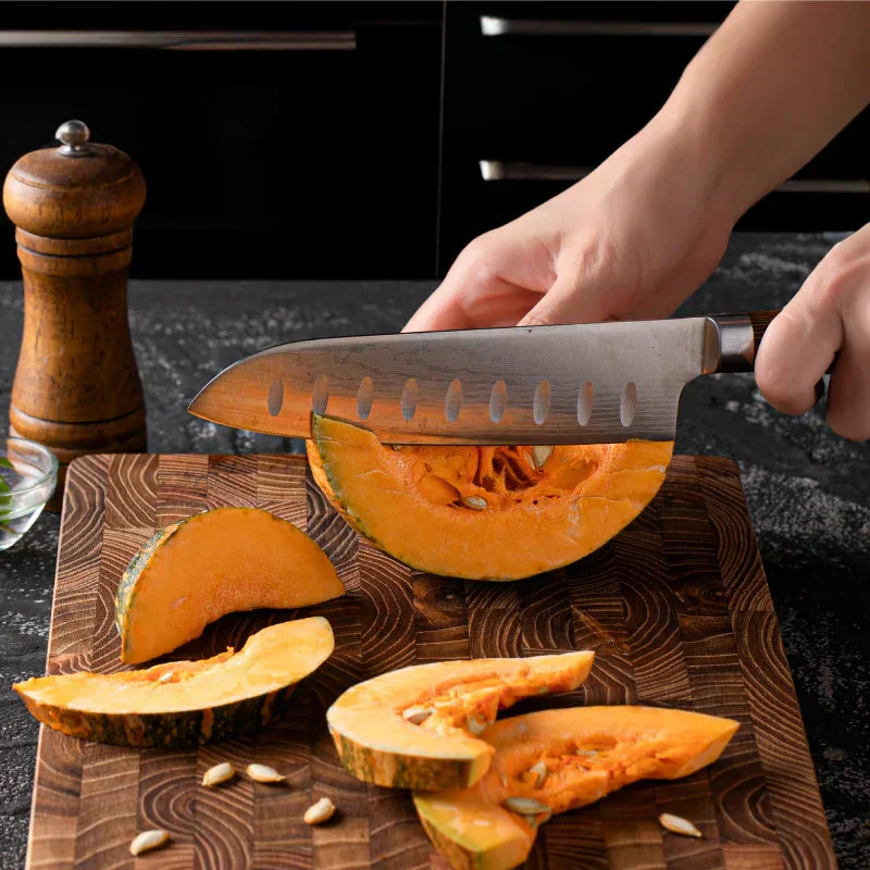 High-quality Wooden Chopping Block End Grain Cutting Board For Kitchens And Professional Chefs - Image 4