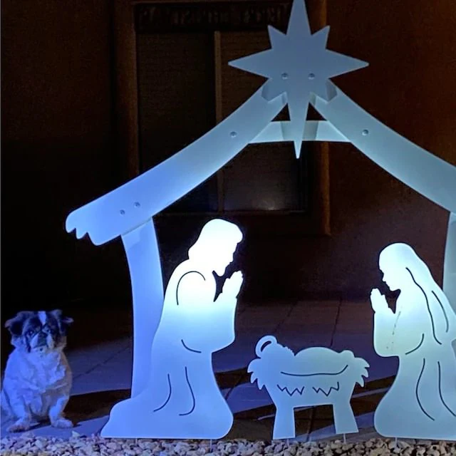 Holy Night Outdoor Christmas Nativity Set - Image 4