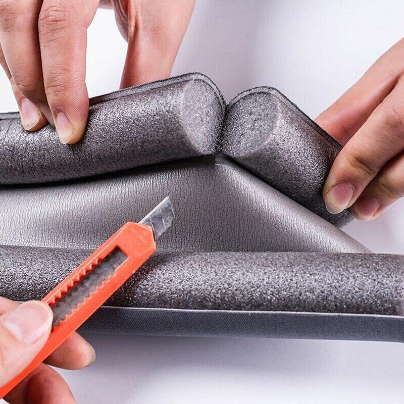 Home Garage Weather Stripping Bottom Under Door Insulation Seal Strip - Image 8