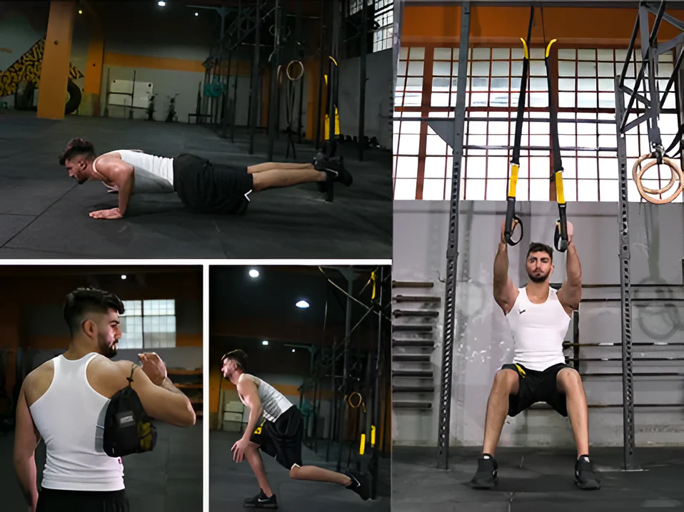 Home Gym Suspension Resistance Straps - Image 4