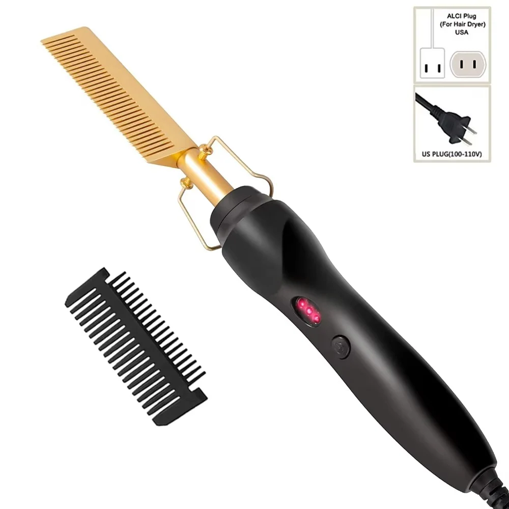 Hot Comb For Black Hair Thick And Coarse Hair - Image 10