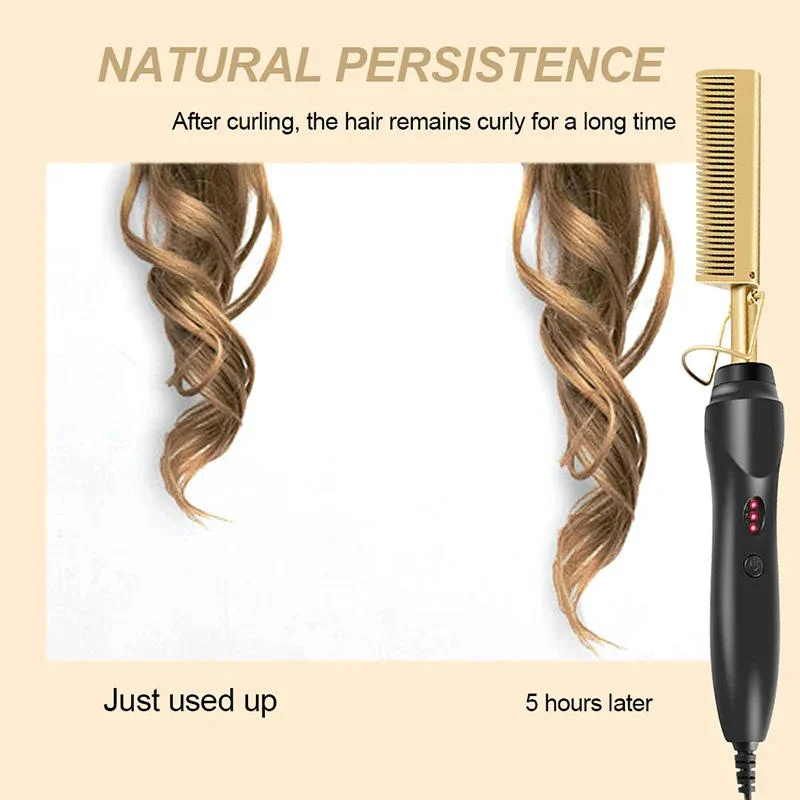 Hot Comb For Black Hair Thick And Coarse Hair - Image 4