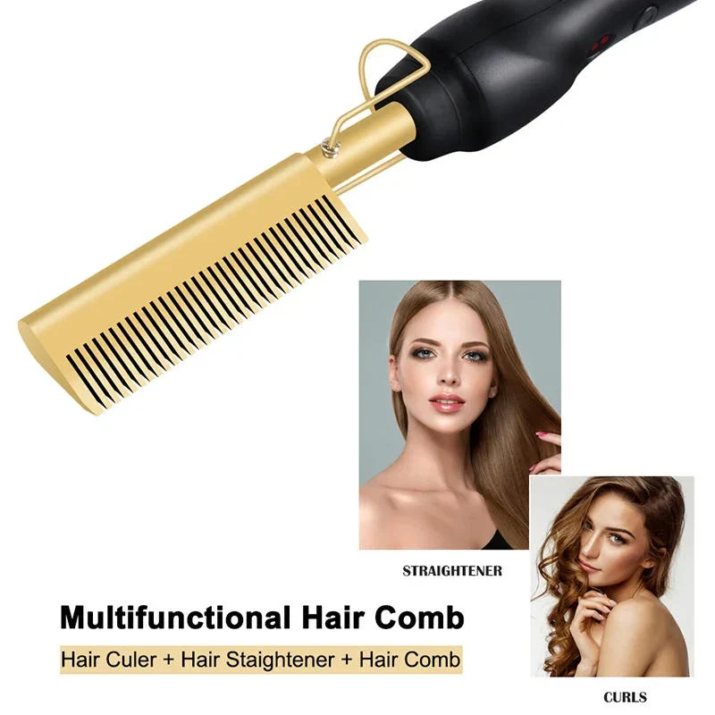 Hot Comb For Black Hair Thick And Coarse Hair - Image 6