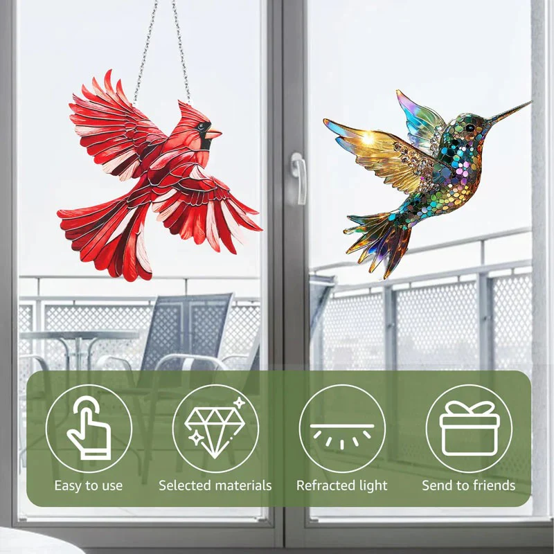Hummingbird Suncatcher - Image 8