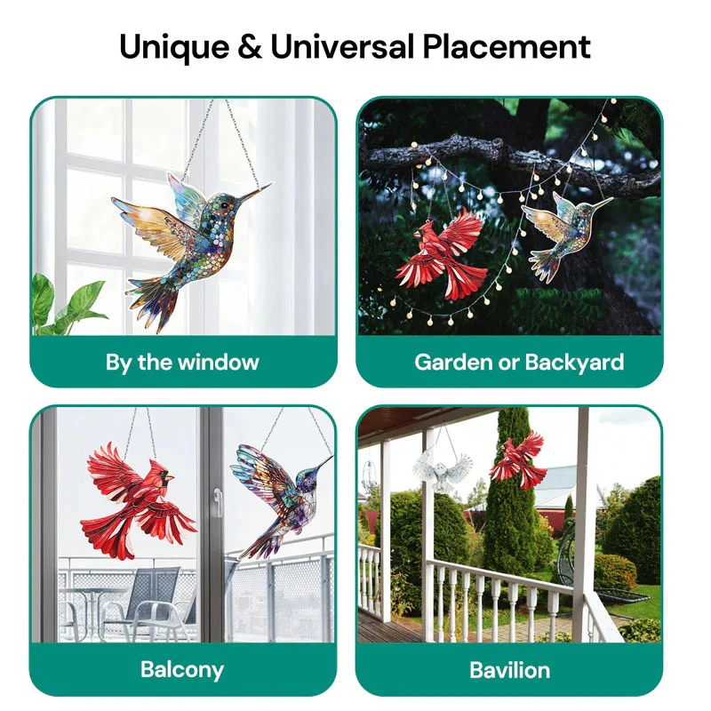 Hummingbird Suncatcher - Image 9
