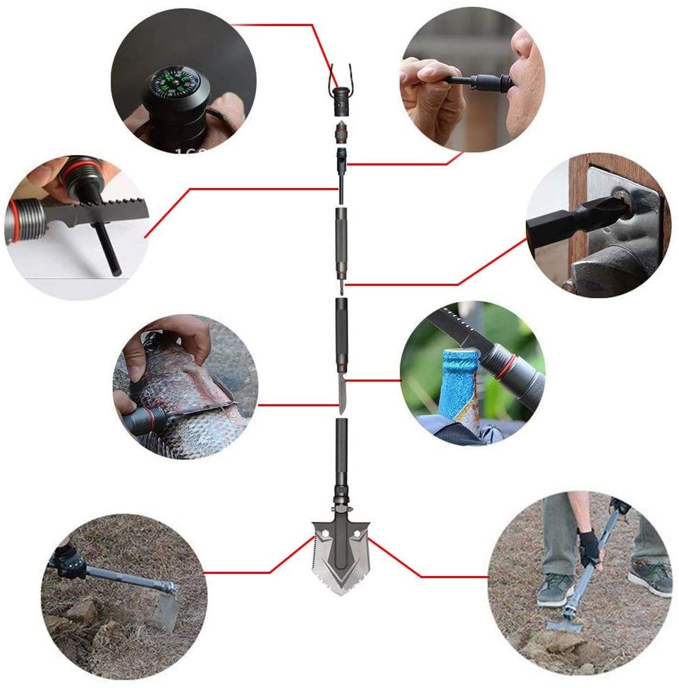 Indestructible Multi Function Survival Shovel - Image 4