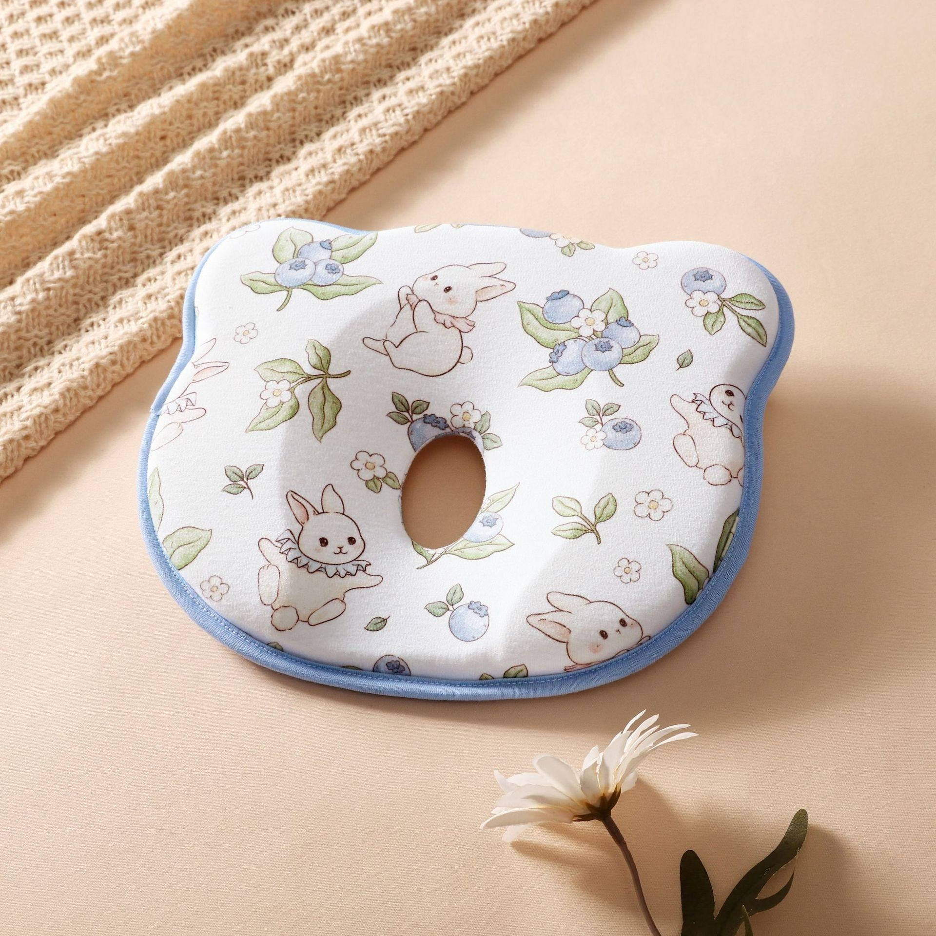 Infant Pillow Prevents Flat Head - Anti-Deviation Sweat-Absorbent - Image 4