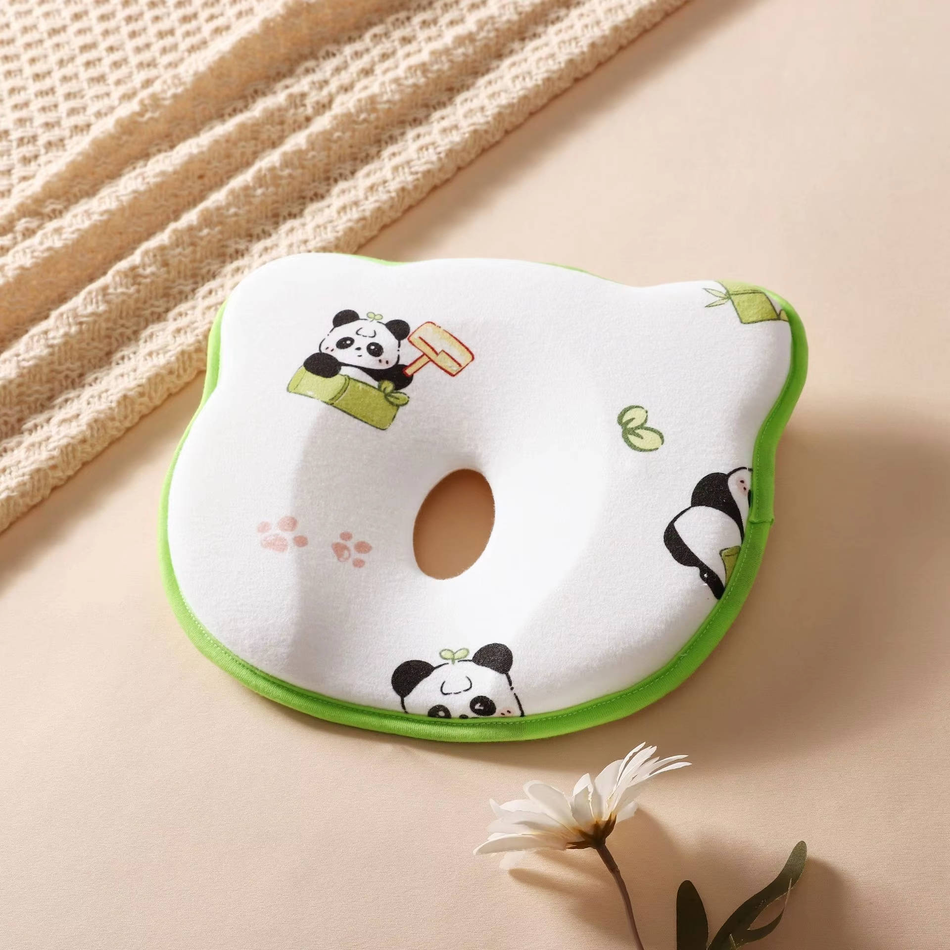 Infant Pillow Prevents Flat Head - Anti-Deviation Sweat-Absorbent - Image 5