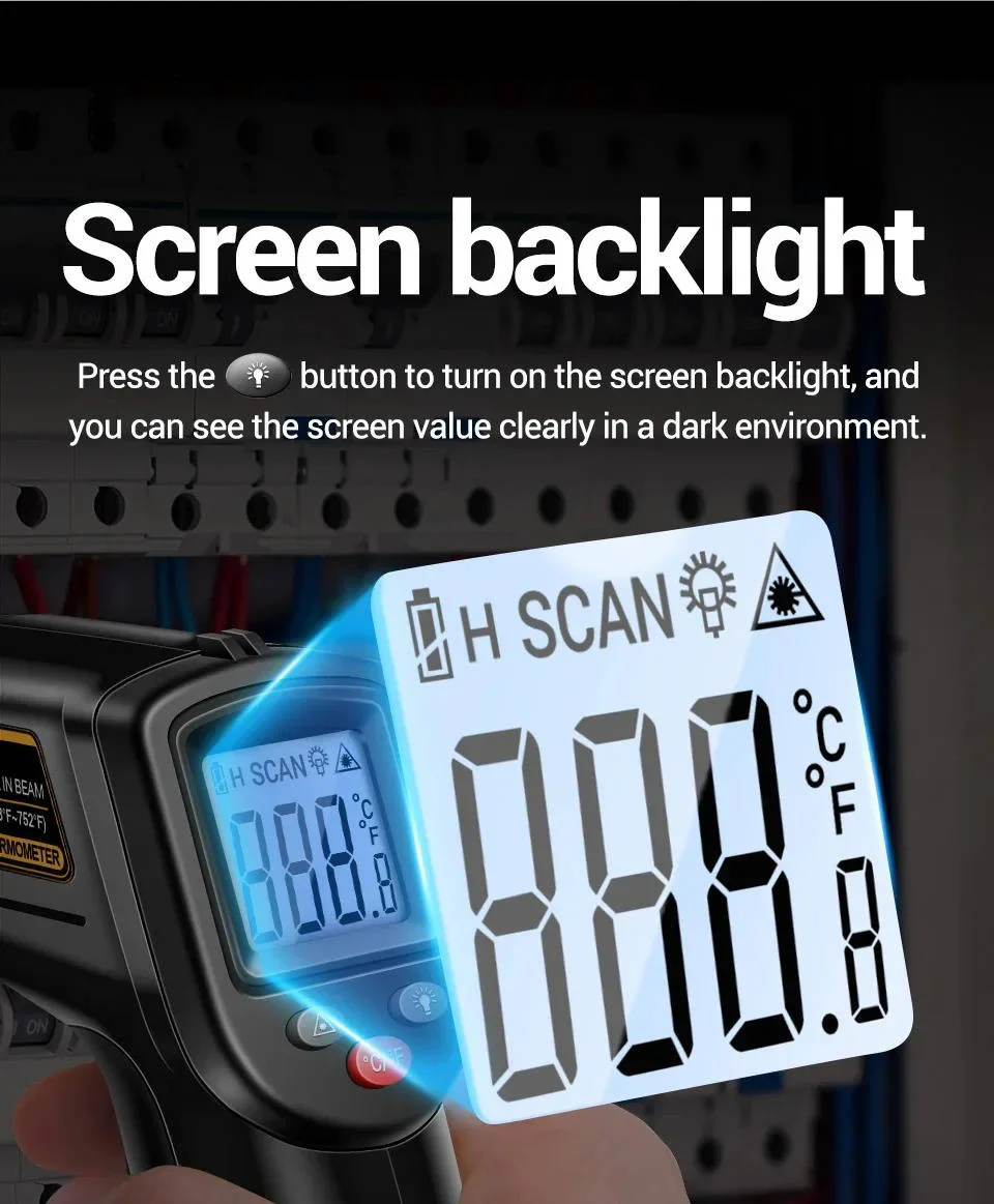 Infrared Laser Thermometer All In One - Image 4