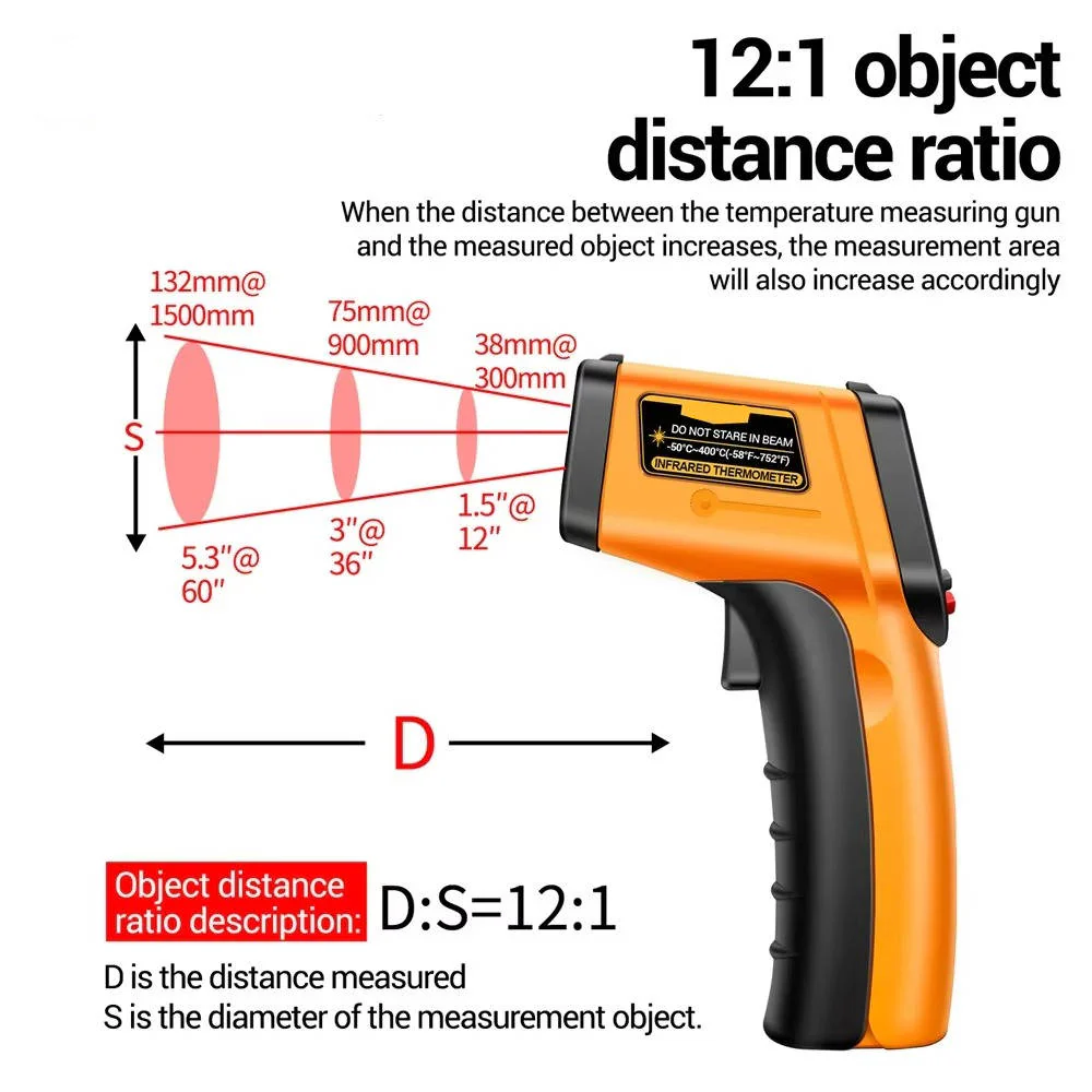 Infrared Laser Thermometer All In One - Image 5