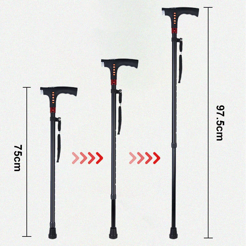 Intelligent walking stick for the elderly with LED light - Image 6