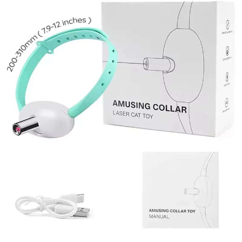 Interactive Laser Cat Collar with USB Charging - Image 6