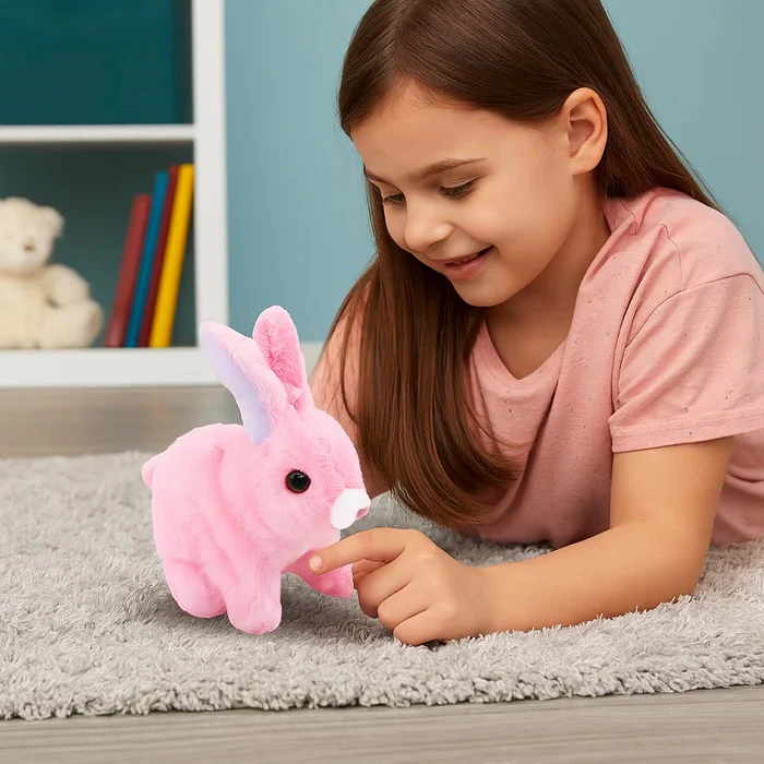 Interactive Plush Bunny Toy - Image 2
