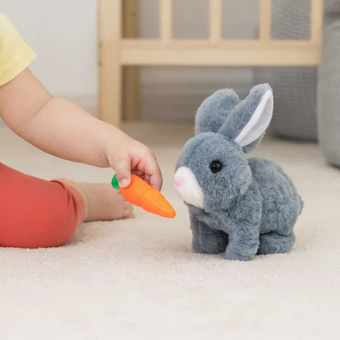 Interactive Plush Bunny Toy - Image 3