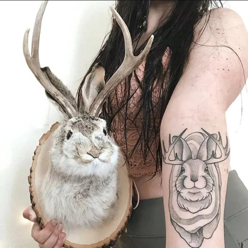 Jackalope Wall Decor - Image 3
