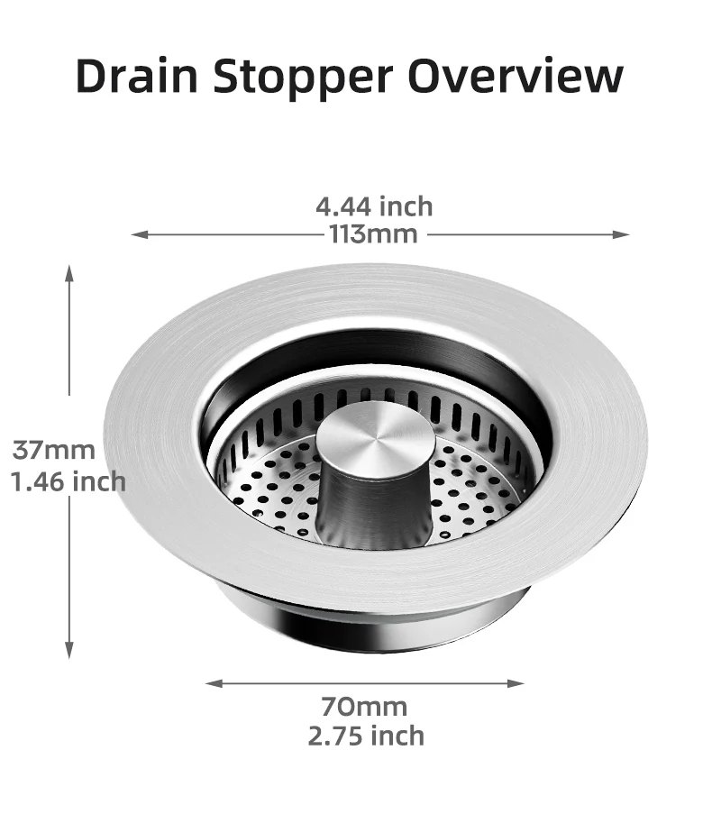 Kitchen Sink Drain Strainer - Image 9